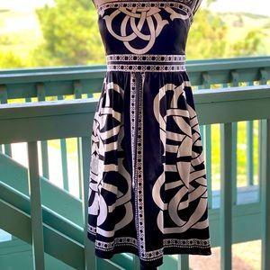 White House Black Market strapless dress